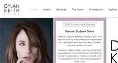 Desktop Screenshot of burbanksalon.com